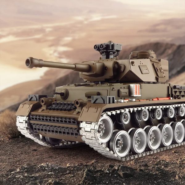 تانک بازی کنترلی مدل تیرانداز German Panther III diecast