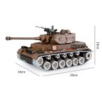 تانک بازی کنترلی مدل تیرانداز German Panther III diecast