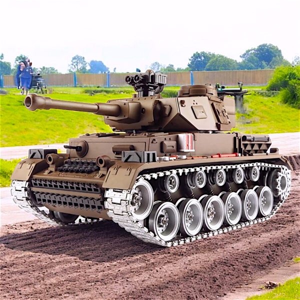 تانک بازی کنترلی مدل تیرانداز German Panther III diecast