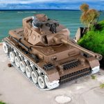 تانک بازی کنترلی مدل تیرانداز German Panther III diecast