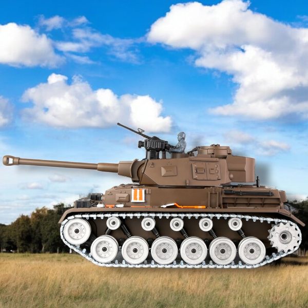 تانک بازی کنترلی مدل تیرانداز German Panther III diecast