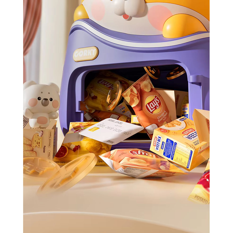 اسباب بازی مدل گاو صندوق اثر انگشتی