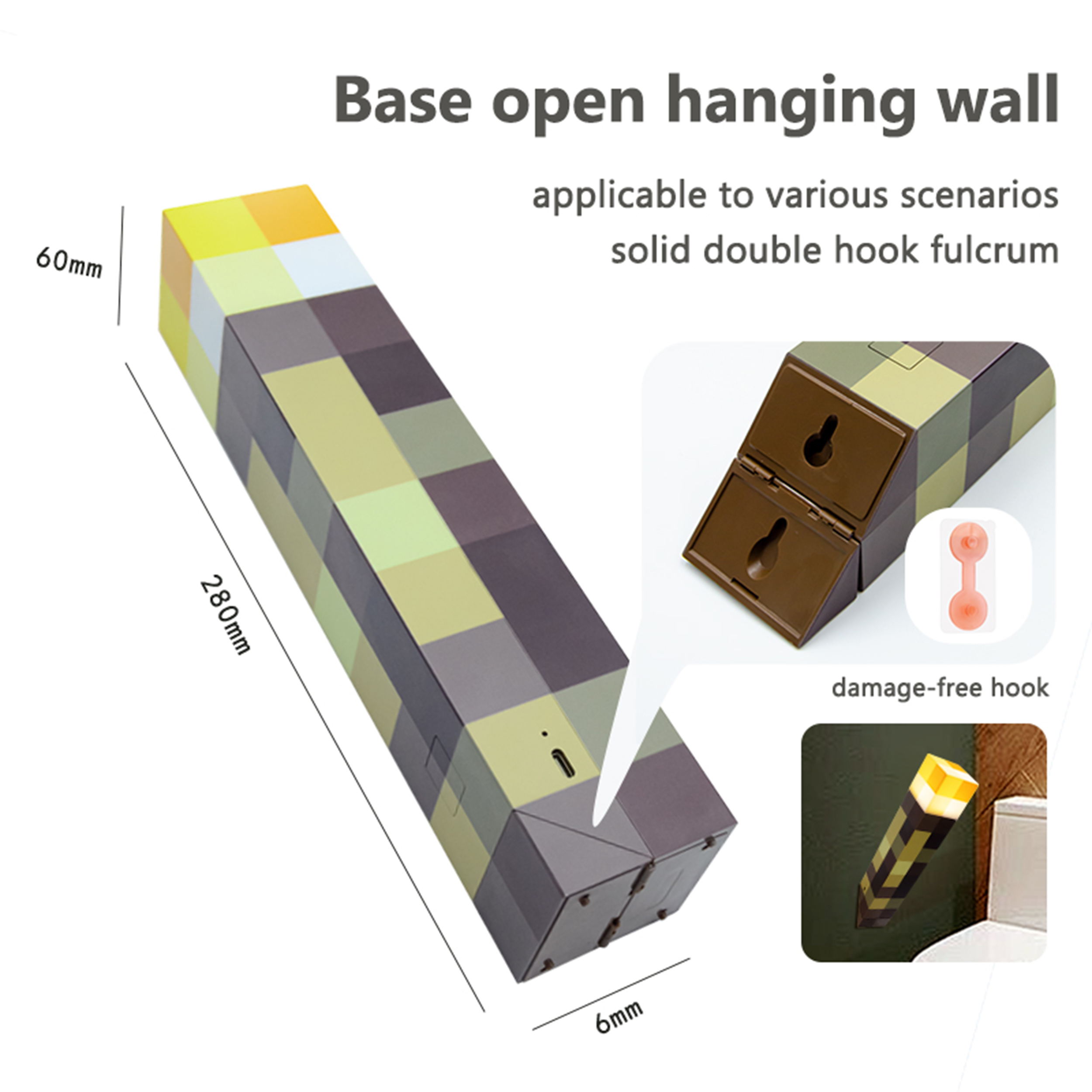 آباژور مدل مشعل ماینکرافت