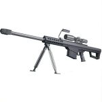 تفنگ اسباب بازی  تیر ژله ای Barrett m82
