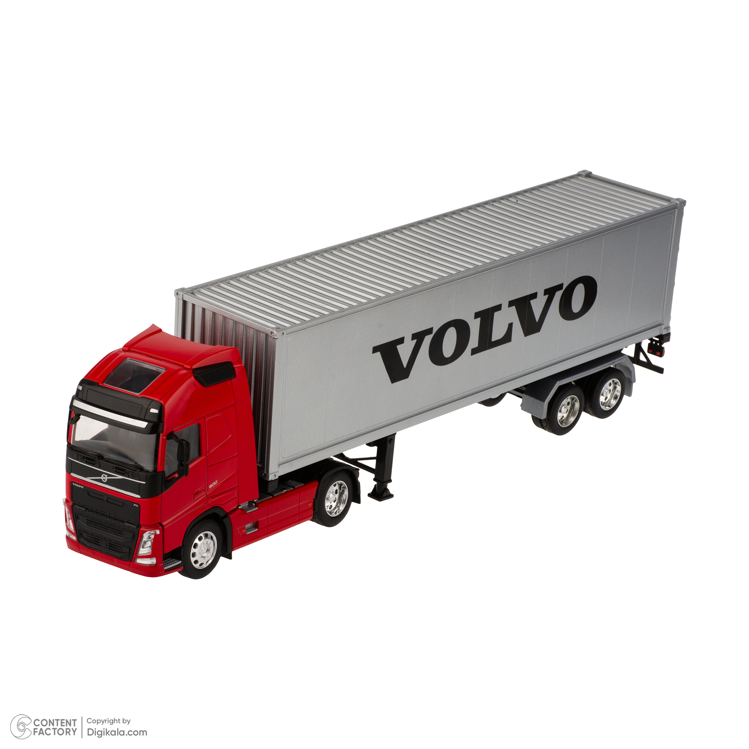 ماکت ماشین فلزی کشنده ولوو FH500 (تریلی) برند ویلی مقیاس 1:32